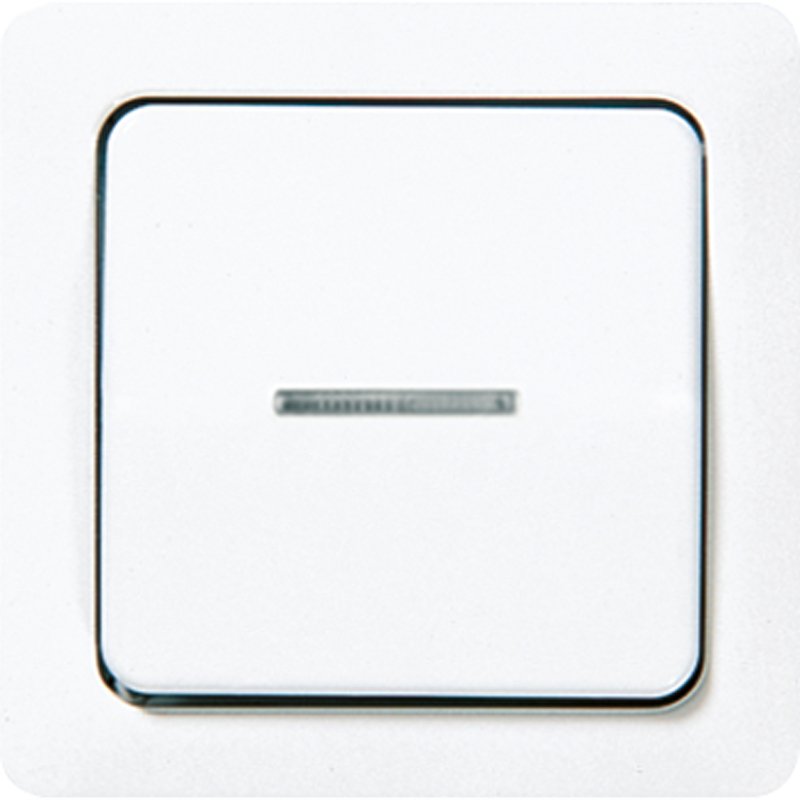 Jung - Abdeckung/Bedienelement für Installationsschalterprogramme Wippe aws 5561 KO5 WW für Schalter/Taster