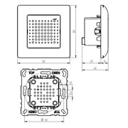 Grothe - Signalwecker Unterputz Läutewerk UP-LTW 230ws 230V AC
