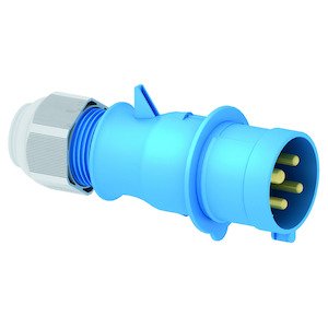 Bals Elektrotech - CEE-Stecker (IEC 60309) Stecker TLS 21020-TLS 32A 4p 50V 2h IP44 − 10 Stück