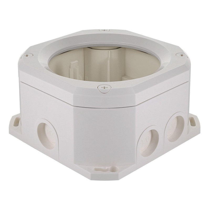 BEG Brück Electronic - Zubehör/Ersatzteile für Bewegungsmelder AP-Montageset IP65 93314 weiß