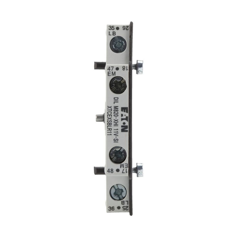 Eaton - Hilfsschalterblock Hilfsschalterbaustein DILM820-XHI11V-SI 1S1Ö links zeitvers