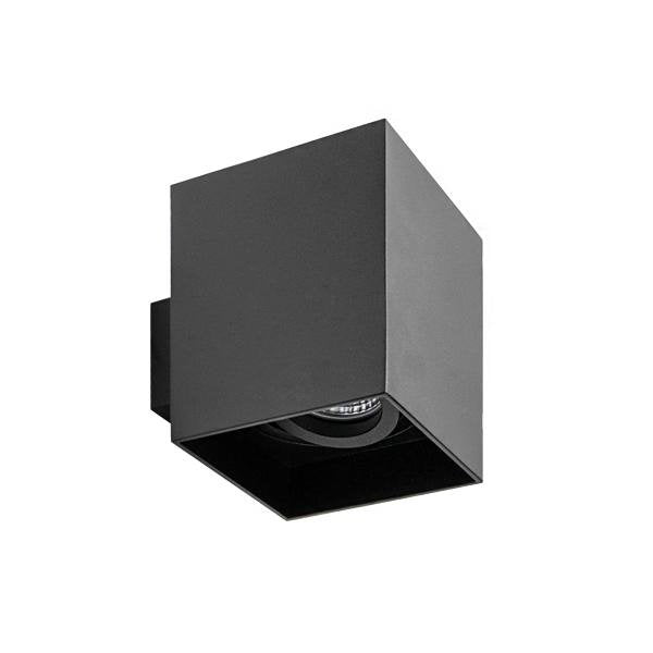 Brumberg Leuchten - Decken-/Wandleuchte Wand-Anbaumodul quadr. 45203180 schwarz