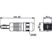 Telegärtner - LWL-Steckverbinder STX V4 2SC Steckerset 100007600 MM