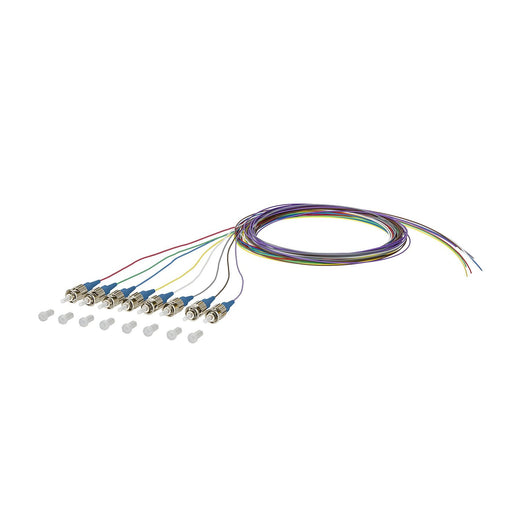 Metz Connect - LWL-Pigtail OpDAT Pigtail ST-UPC 150Q1AO0020E8 OS2 8 Farben − 8 Stück