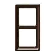 Busch-Jaeger - Abdeckrahmen Rahmen 2-fach 2102-31 braun, UP, Allwetter