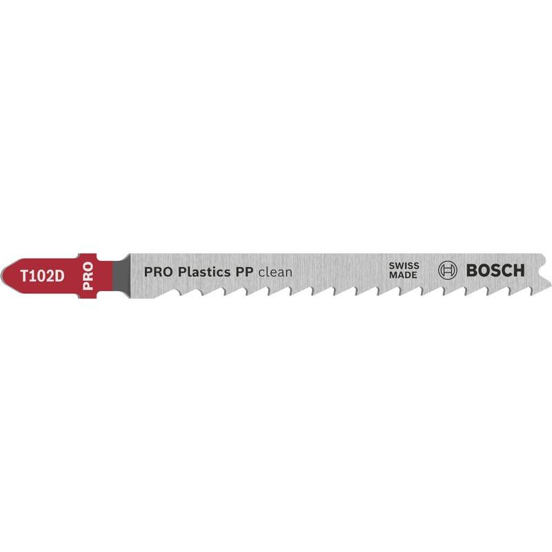 Bosch - Stichsägeblatt PRO Plastics PP clean 2608667443 T102D Stichsägeblatt