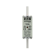 Eaton - Messersicherung Sicherungseinsatz Nieders. NH FUSE 10#10NHG0B 10A AC 500V 120kA − 3 Stück