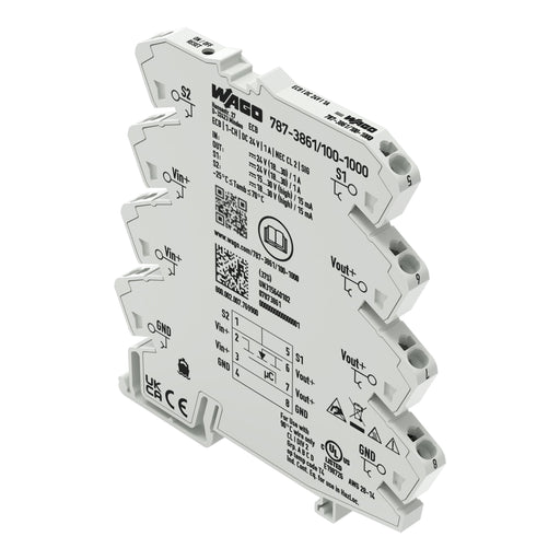 WAGO - Stromüberwachungsgerät Elektron. Schutzschalter 787-3861/100-1000 1-kanalig, DC 24 V