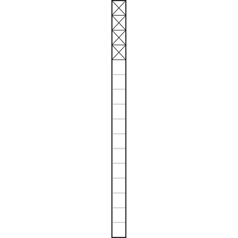 Siedle&Söhne - Kommunikations-Säule Kommunikations-Stele KSF 616-4 DG 1,6m dgr/gli 4Mod