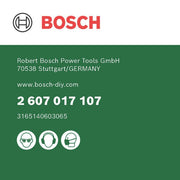 Bosch - Schleifpapierset Schleifblatt-Set für 2607017107 Schwingschleifer BD