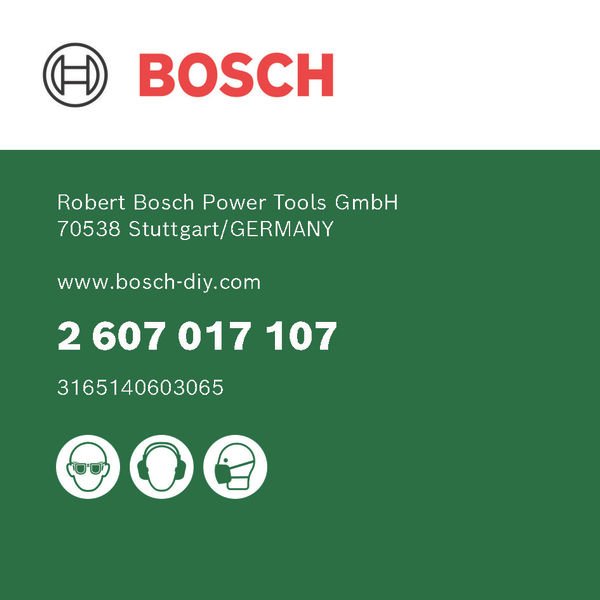 Bosch - Schleifpapierset Schleifblatt-Set für 2607017107 Schwingschleifer BD