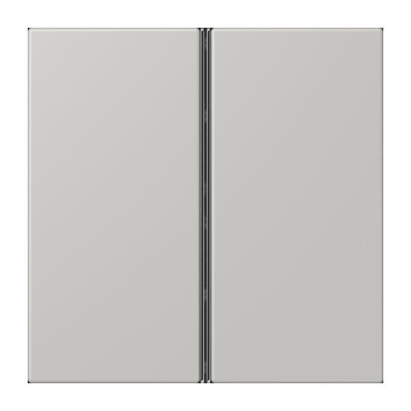 Jung - Abdeckung/Bedienelement für Installationsschalterprogramme Tastensatz 2fach LC 402 TSA 205 gris clair 31