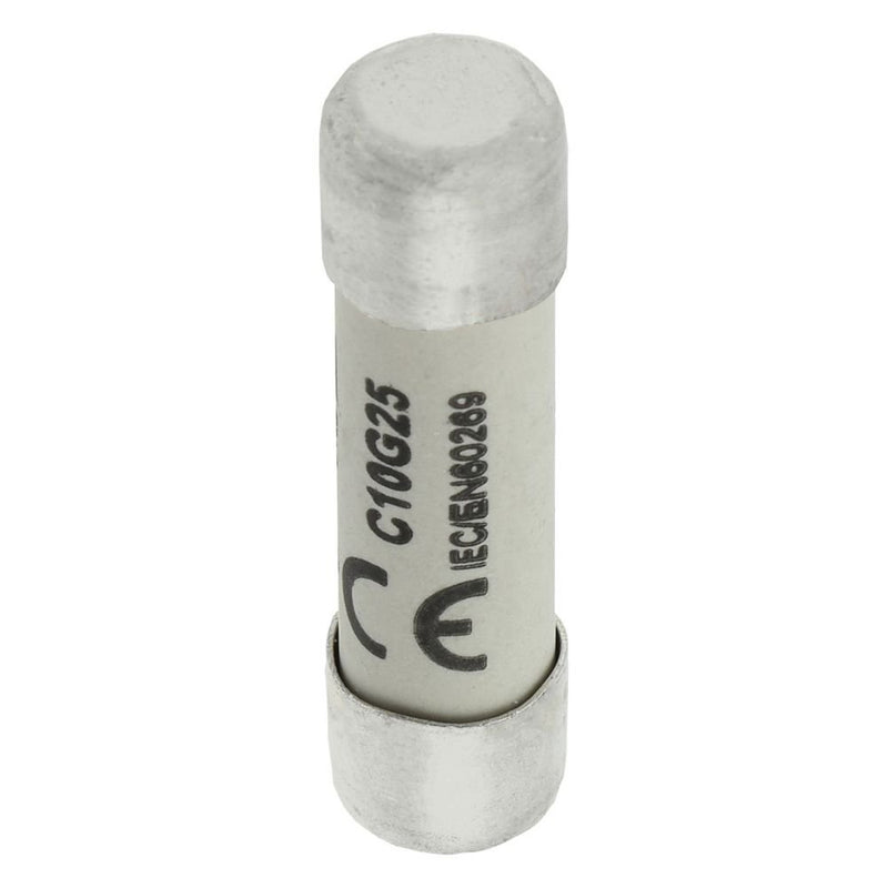 Eaton - Zylindrische Sicherung Sicherungseinsatz Nieders. C10G25 25A AC 500V 120kA − 10 Stück