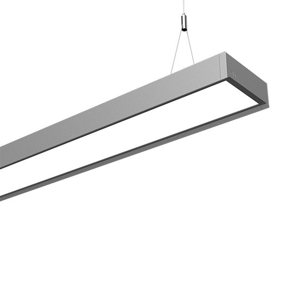 LTS Licht&Leuchten - Pendelleuchte LED-Pendelleuchte MILAP1041500830D.si 830, DALI, silber