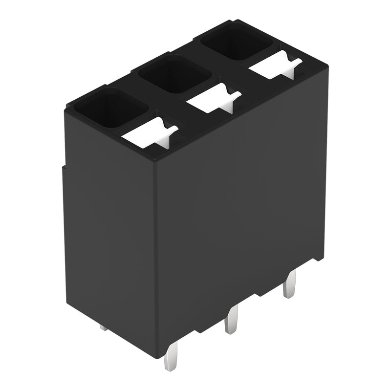 WAGO GmbH & Co. KG - Leiterplattenklemme THR-Leiterplattenklemme 2086-3103/300-000 Drücker,1,5mm²,sw − 228 Stück