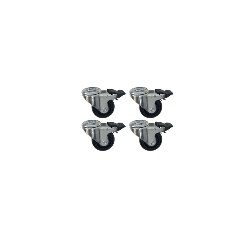 Runpotec - Zubehör/Ersatzteile für Kabelabroller Lenkrollen-4er-Set 20623