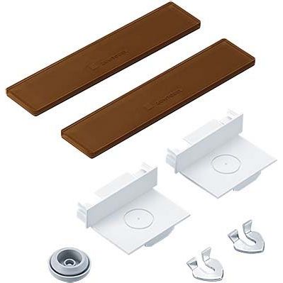 Zumtobel Group - Mechanisches Zubehör/Ersatzteile für Leuchten Endkappenset ECOOS2 SLIM#22171134