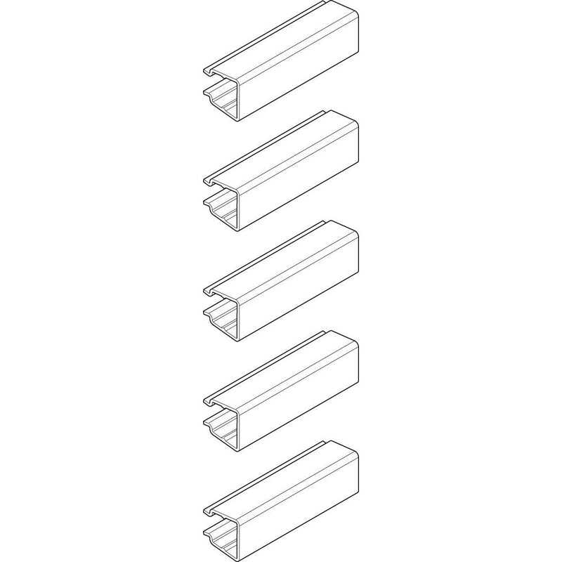 ABN - Abschottung für Zähler-/Verteilereinbau Berührungsschutz GSBM250N5 f. CU 12x5/10mm