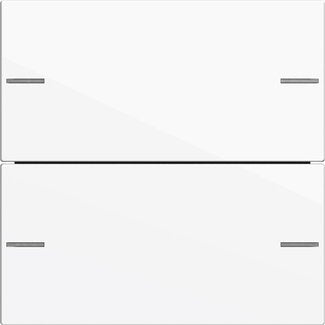 Gira - Bussystem-Tastwippe Wippenset 2-fach 575203 Tastsensor Reinweiß
