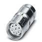 Phoenix Contact - Rundsteckverbinder, feldkonfektionierbar (Industriesteckverbinder) Kabelsteckverbinder SF-5ES1N8A80A2S