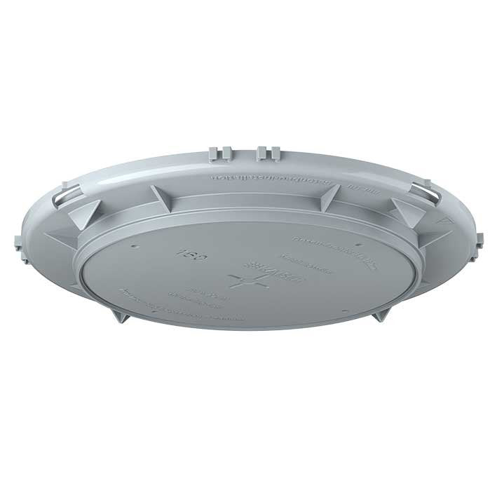 Kaiser - Zubehör/Ersatzteile für Leuchteneinbaugehäuse Frontteil HaloX 180 1282-05 Einbaudurchm. 160mm