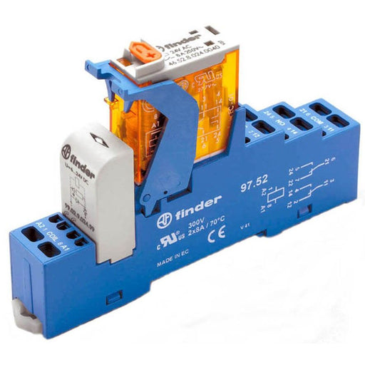 Finder - Schaltrelais Koppelrelais 4C.52.8.230.0062 2W, 8A − 10 Stück by Finder
