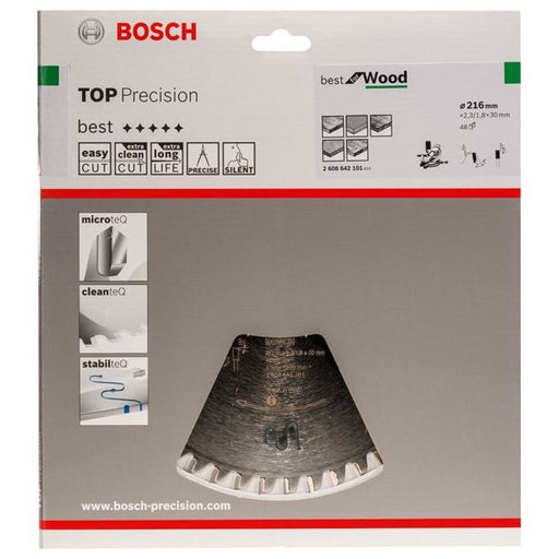 Bosch - Kreissägeblatt Top 2608642101 Precision Best for