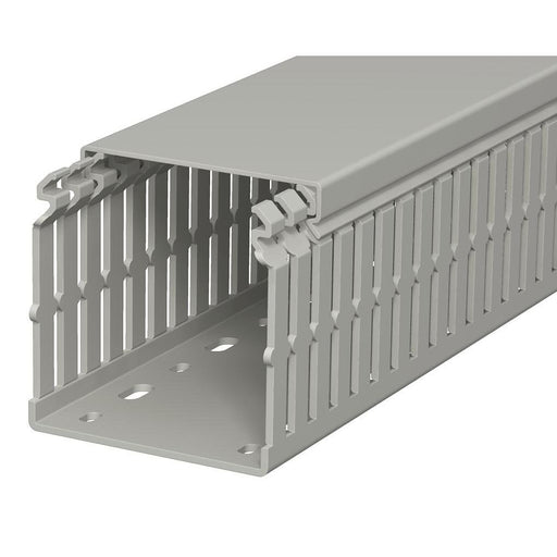 OBO Bettermann - Verdrahtungskanal LKV N 75075 RAL 7030 − 2 Meter