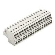 WAGO - Kabelsteckverbinder für Leiterplattensteckverbinder 2-Leiter-Federleiste 721-2116/026-000 CAGECLAMP,2,5mm²,lgr − 25 Stück