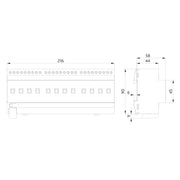 BEG Brück Electronic - Bussystem-Schaltaktor Schaltaktor SA12-230/16H/KNXsREG