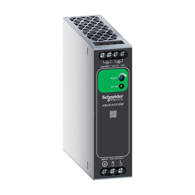 Schneider Electric - Gleichstromversorgung Spannungsv. EASY 100-240V ABLS1A12100E 12VDC 10A 1P