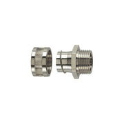 HellermannTyton - Metall-Schutzschlauch-Verschraubung Metallverschraubung SSC32-FM-M32-SS316ML starres Außengewinde