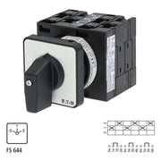 Eaton - Lastschalter Polumschalter T3 32A T3-3-6/E Aufbau rastend
