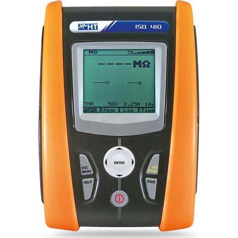 HT Instruments - Isolationsmessgerät Schutzleiterwiderstandspr. ISO 410 VDE 0100