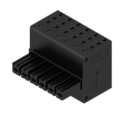 Weidmüller - Kabelsteckverbinder für Leiterplattensteckverbinder Verbinder 7.62mm BVDF 7.62#2720460000 − 18 Stück