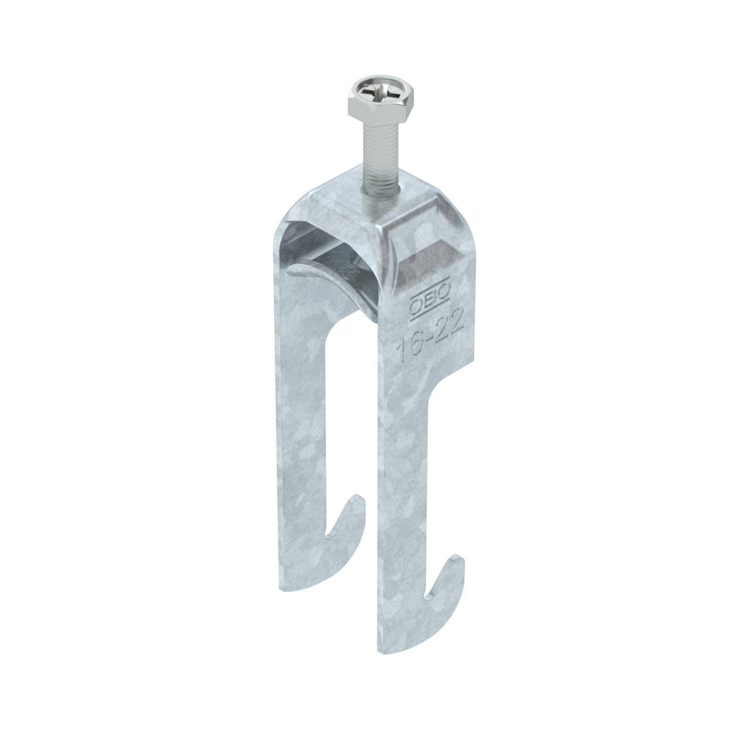 OBO Bettermann - Bügelschelle BS-W1-M-22 FT 16-22mm − 100 Stück