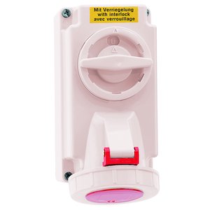 Bals Elektrotech - CEE-Steckdose abschaltbar, abgesichert (IEC 60309) CEE-Steckdose 16916 16A,5p,400V,6H,IP67