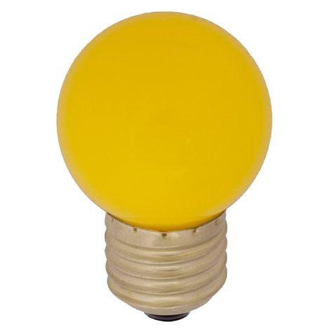 Scharnberger+Hasenbein - LED-Lampe/Multi-LED LED-Tropfenlampe 45x70mm 57493 E27 230V gelb