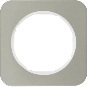 Berker - Abdeckrahmen Rahmen Eds/pows 10112114 1fach, rund