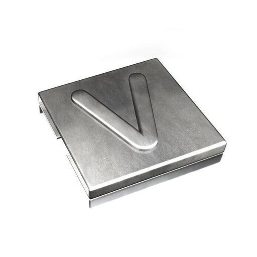 ABB Stotz S&J T&B - Kabelmarkierungssystem Markierungszeichen YID-CHAR-V V4A "V" − 100 Stück