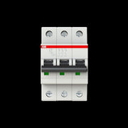 ABB Stotz S&J - Leitungsschutzschalter Sicherungsautomat S203-D2 6 kA, 2 A, 3P