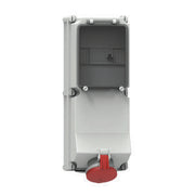 Bals Elektrotech - CEE-Steckdose abschaltbar, abgesichert (IEC 60309) Wandsteckdose abgesichert 15162 63A 5p 400V 6h IP44