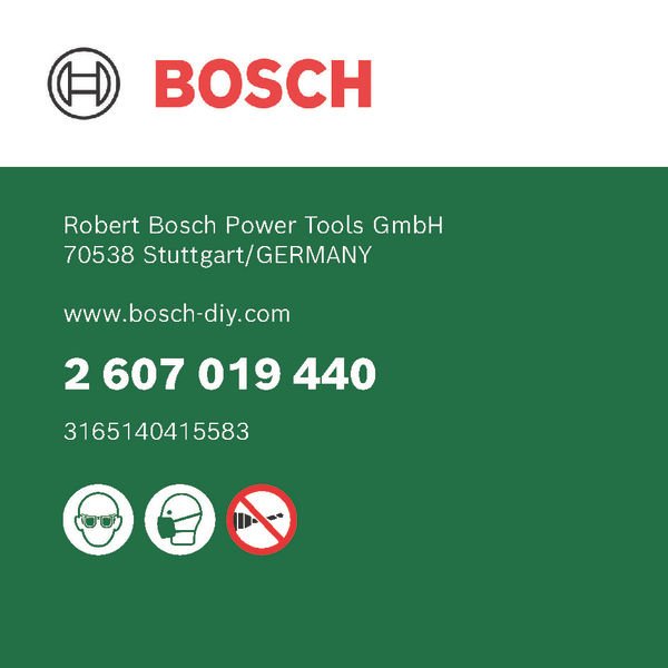 Bosch - Bohrer-Set Holzbohrer-Set, 5-teilig, 2607019440 4 - 10 mm