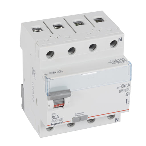 Legrand - Fehlerstrom-Schutzschalter Fehlerstromschutzschalter Legrand 411817 80A, 4-polig, 30mA
