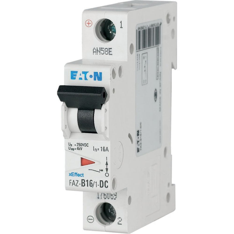 Eaton - Leitungsschutzschalter 1p. FAZ-B2/1-DC 2A Charakt.: B, DC
