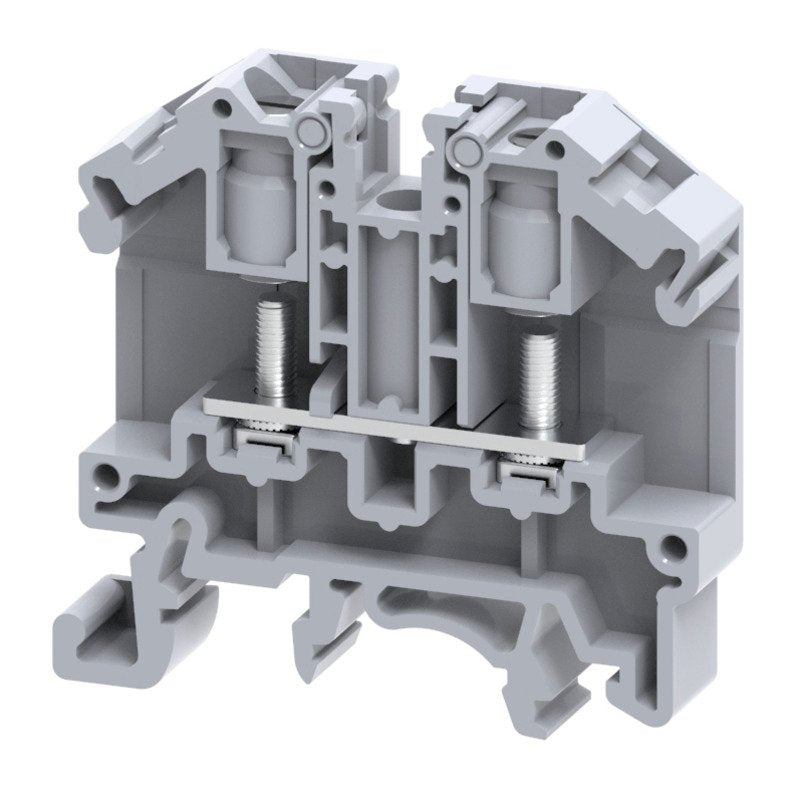 Weidmüller - Durchgangs-Reihenklemme Klemme SRL 3 Bolzenansch.,6mm² − 100 Stück