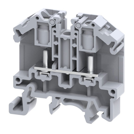 Weidmüller - Durchgangs-Reihenklemme Klemme SRL 3 Bolzenansch.,6mm² − 100 Stück