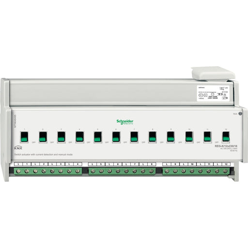 Schneider Electric - Bussystem-Schaltaktor Schaltaktor MTN648495 REG-K/12x230/16