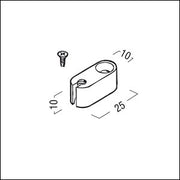 Zumtobel - Mechanisches Zubehör/Ersatzteile für Leuchten Exzenter für Seilabhängung S2 502970 sw M4