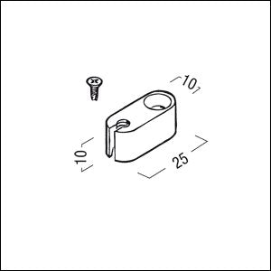 Zumtobel - Mechanisches Zubehör/Ersatzteile für Leuchten Exzenter für Seilabhängung S2 502970 sw M4